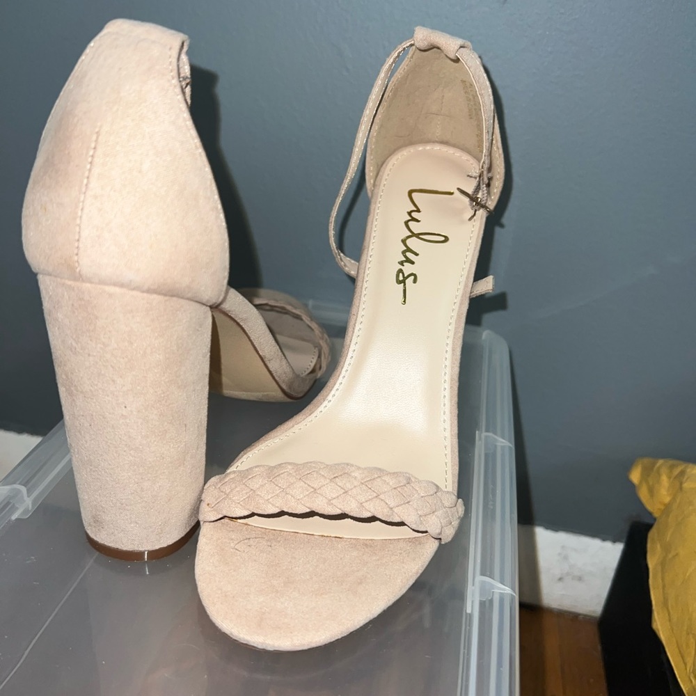 Tan heels